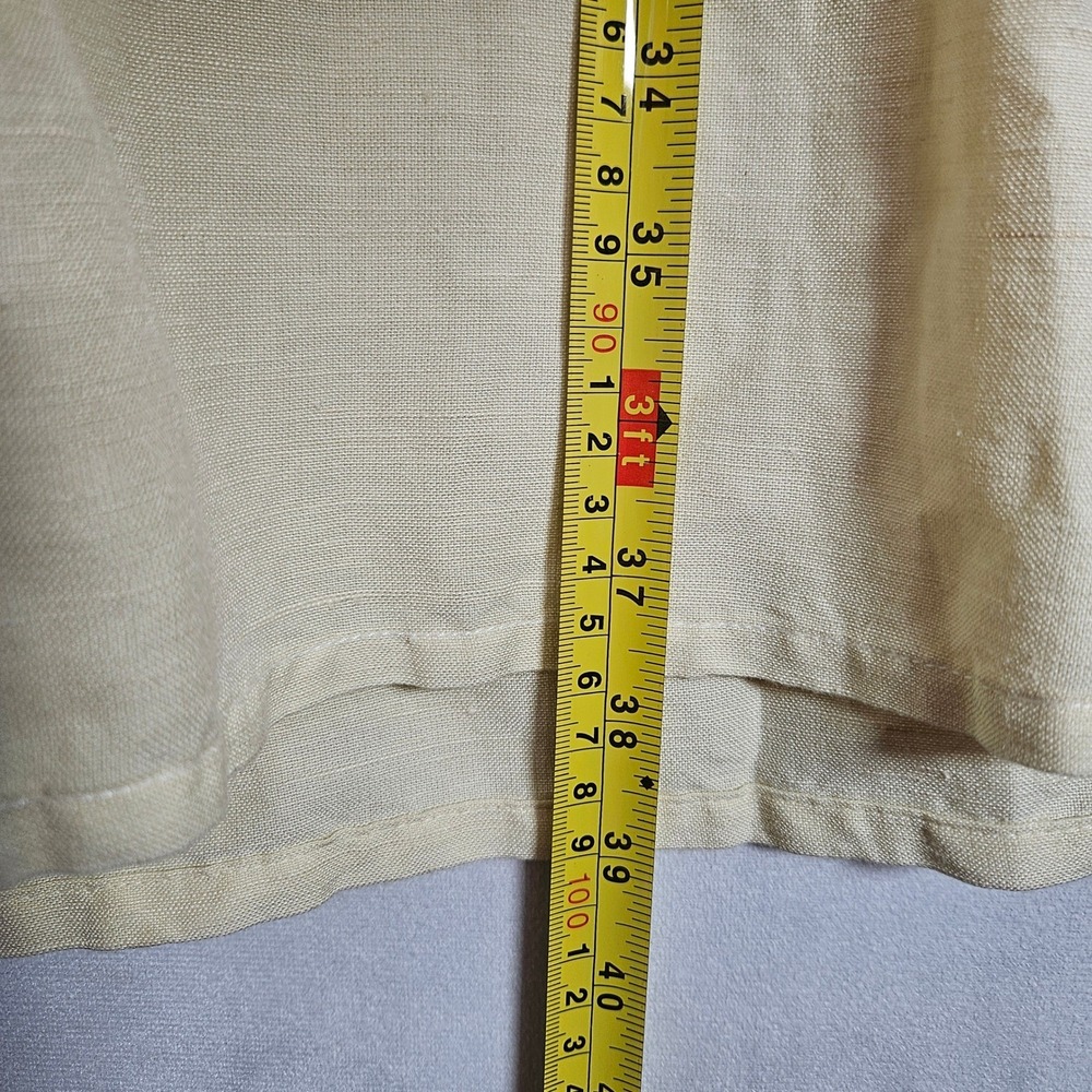 Tommy Bahama Hooded Dress Women L Yellow Hemp Silk Blend Sleeveless Relaxe Beach - Picture 8 of 14